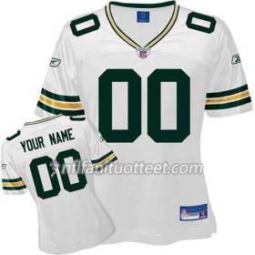 Nainen Green Bay Packers NFL Pelipaita Custom Valkoinen 